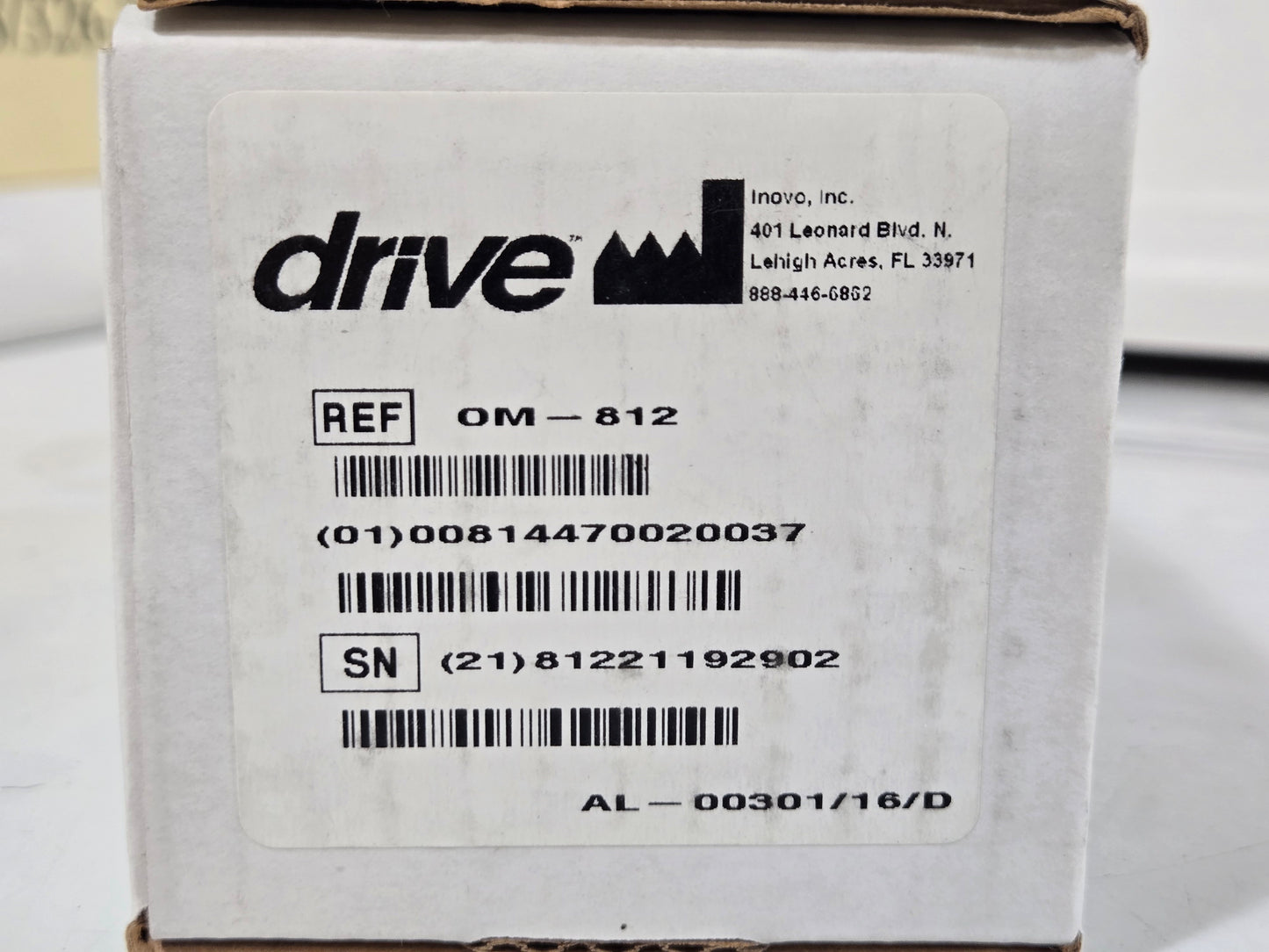 Drive Medical Bonsai Pneumatic Oxygen Conserving Device OM-812 - New