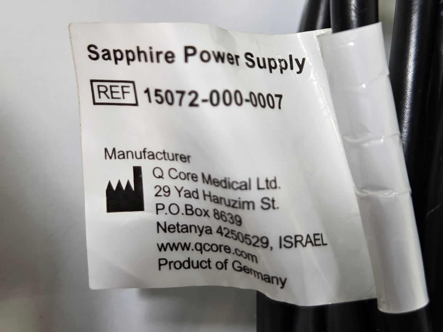Eitan Medical Sapphire Power Cord 15072