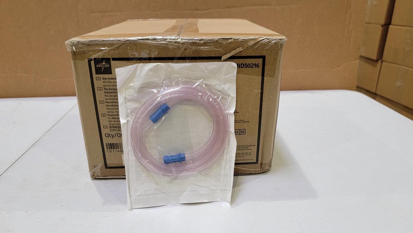 NEW Medline Sterile Non-Conductive Suction Tubing DYND50216 - Expired 01-17-2019