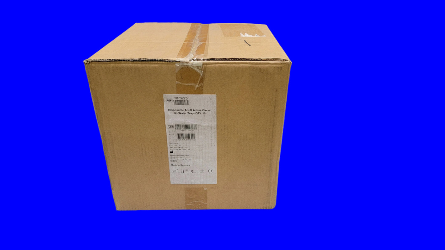 NEW Philips Respironics Disposable Adult Active Circuit No Water Trap 1074613