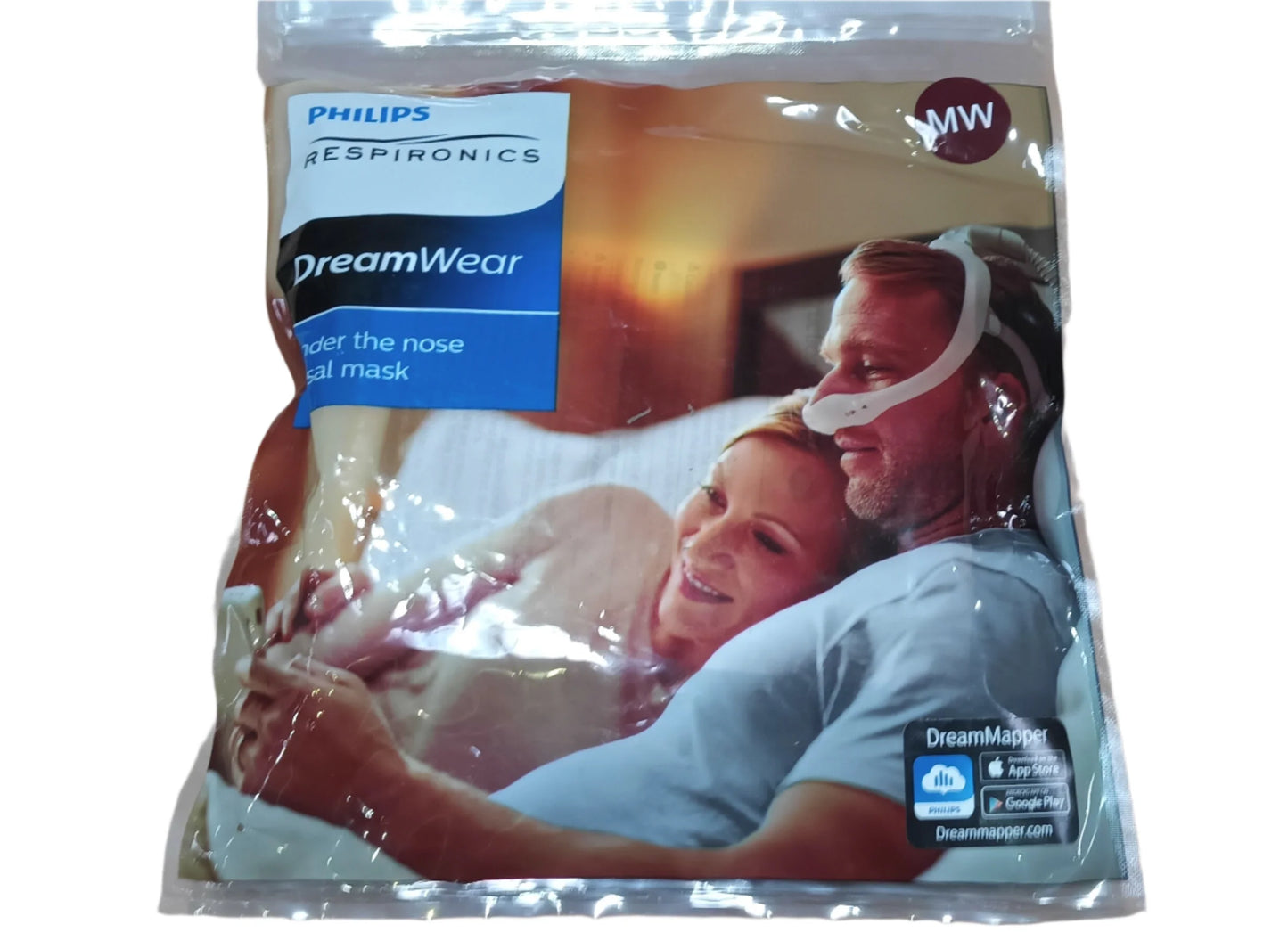 Philips Respironics DreamWear Nasal Mask Frame & Cushion With Headgear - New