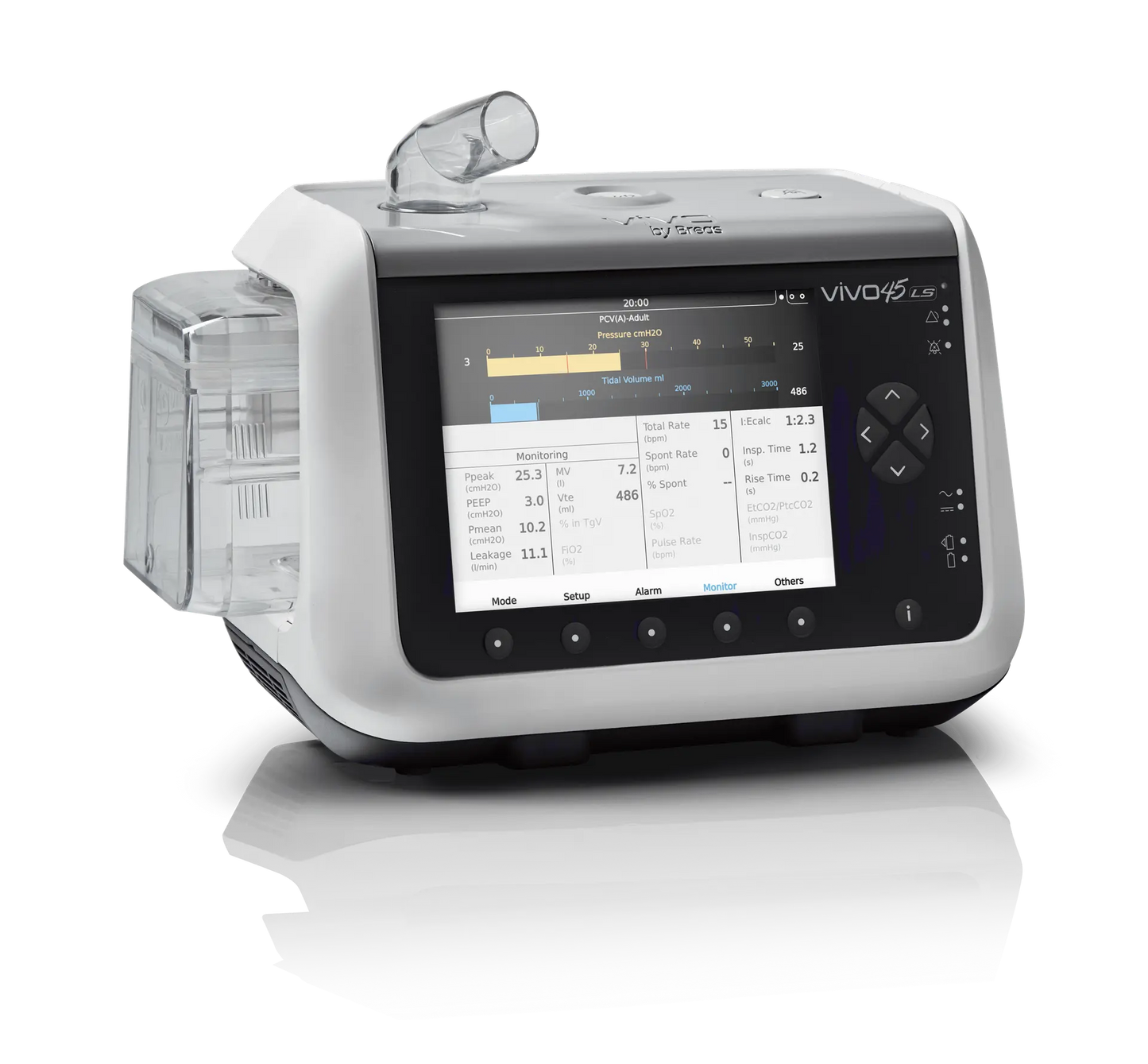 Breas Vivo 45 LS Ventilator Certified Patient Ready - Refurbished