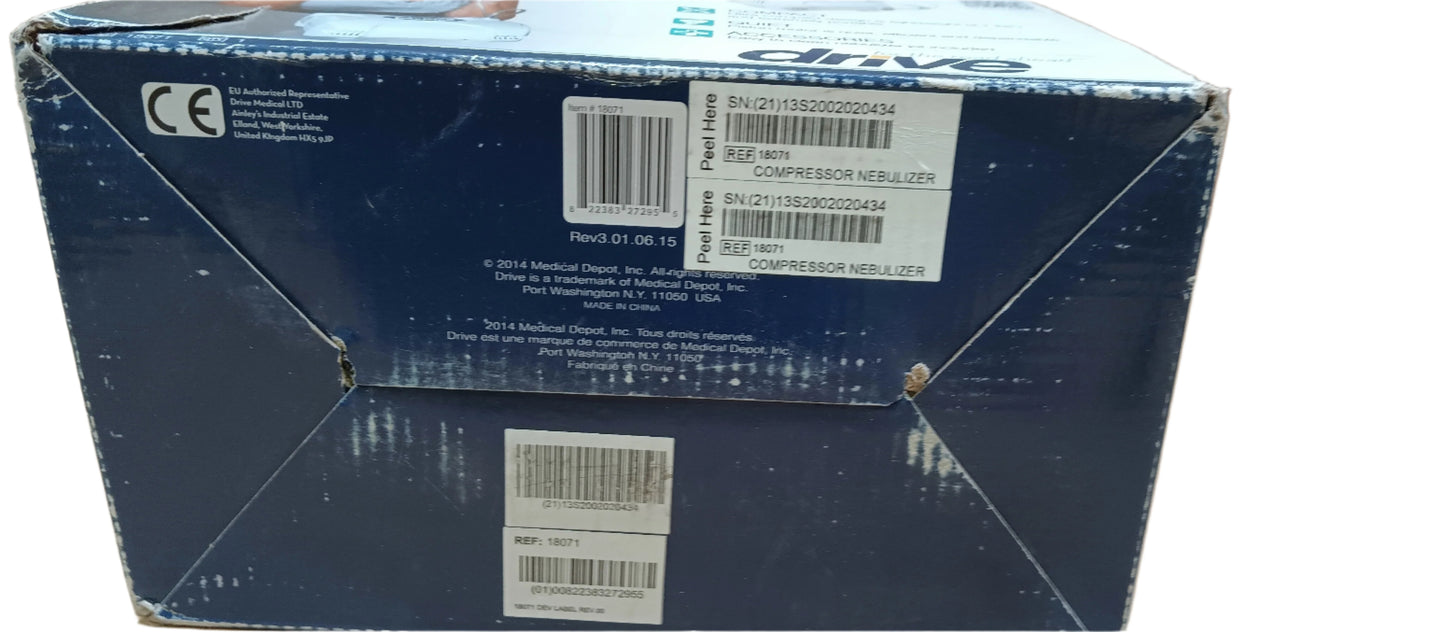Drive Pacifica Elite Compressor Nebulizer 18071 - New - MBR Medicals