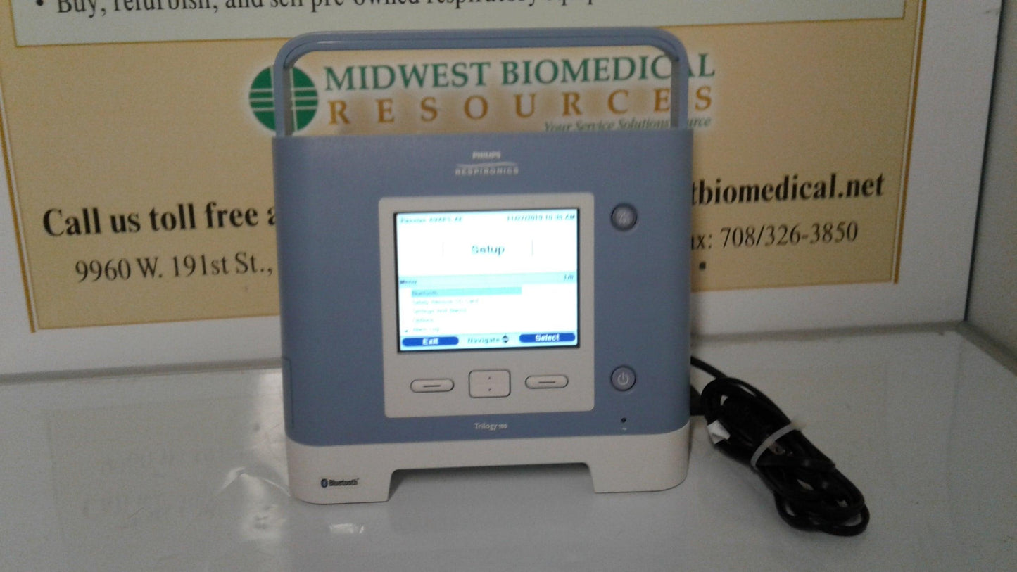 New Philips Respironics Trilogy 100 LCD Kit Bundle Parts and Labor Repair 1105615 - MBR Medicals