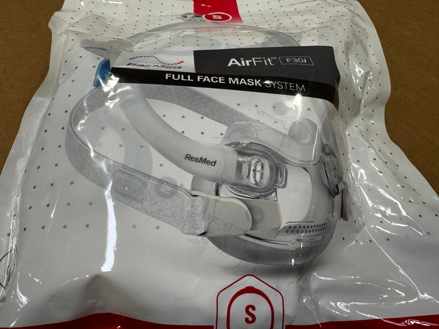 ResMed AirFit F30i S/SML 63330 Minimal Contact Full Face CPAP Mask -New - MBR Medicals