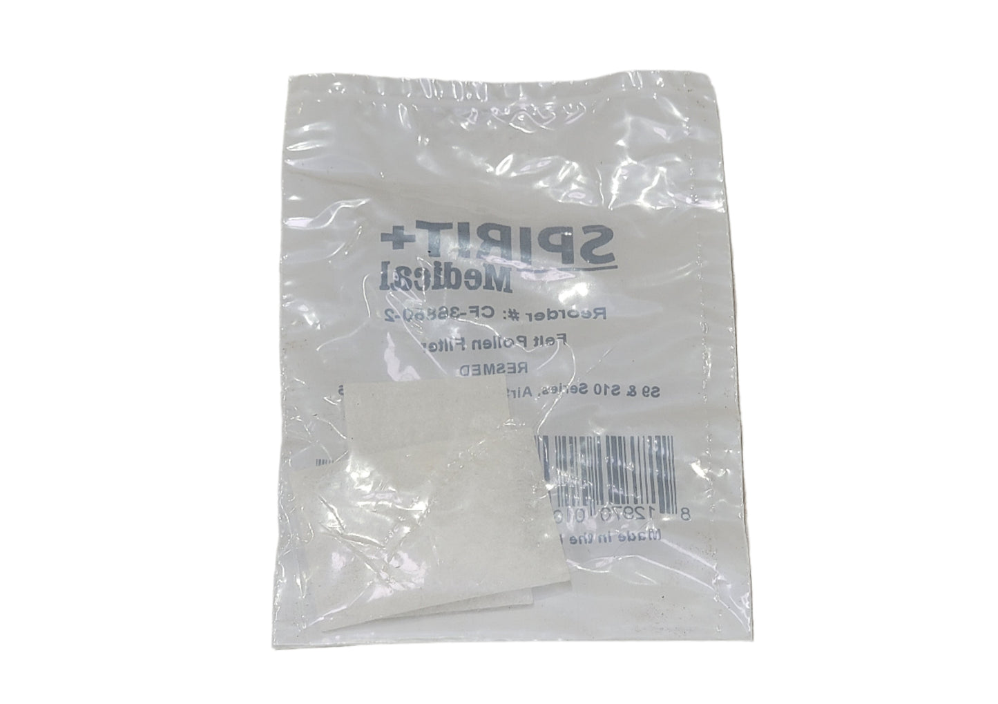 Spirit Medical Felt Pollen Filter CF-36850-2 - New - MBR Medicals