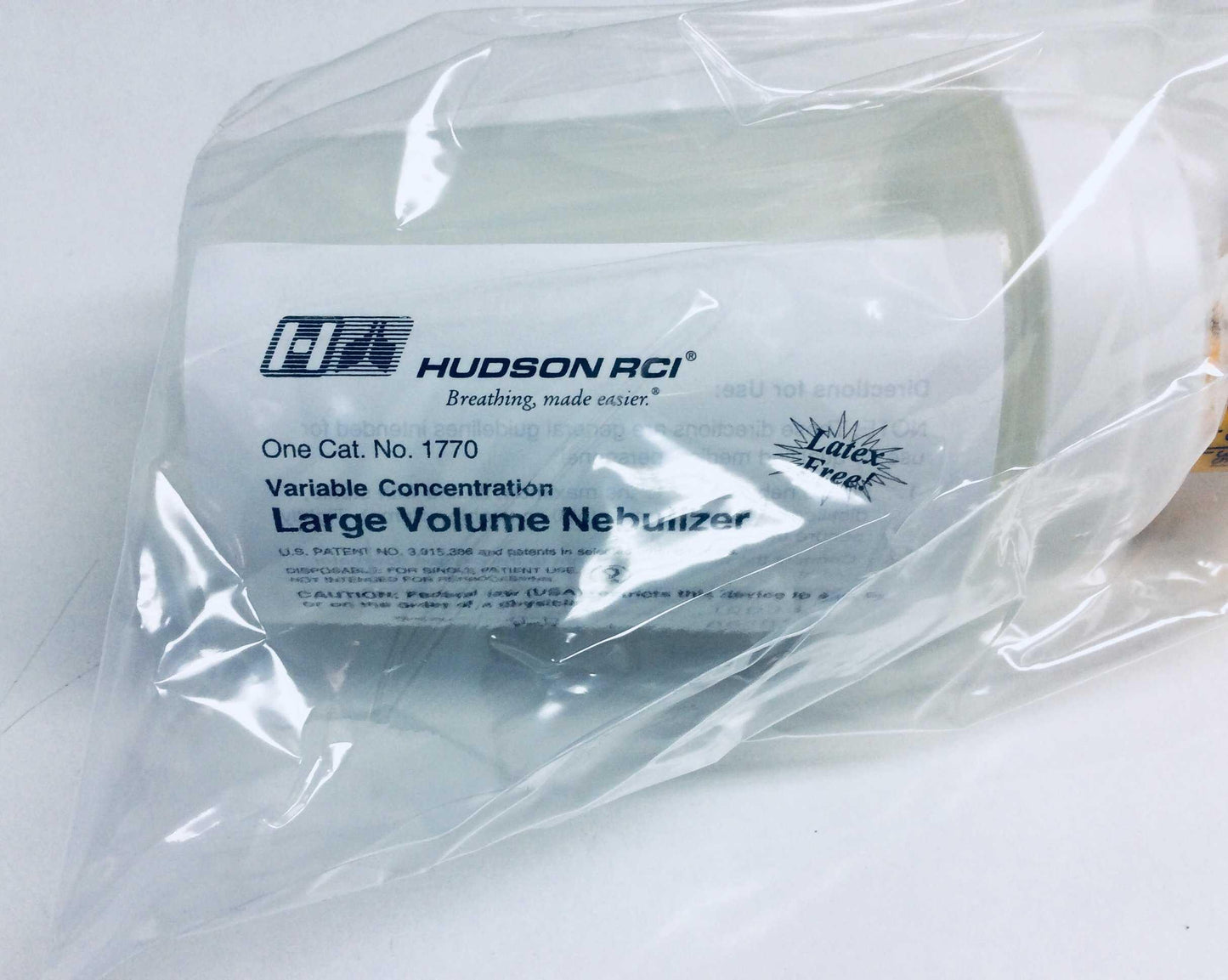 Case of 35 NEW Hudson RCI Disposable Large Volume Nebulizer Humidifier Bottle 1770 - MBR Medicals