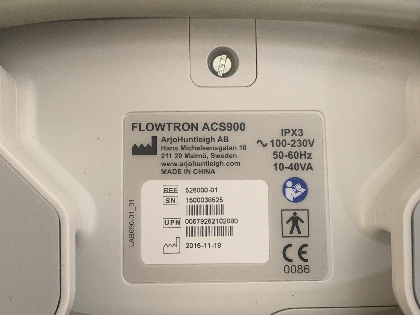 Lot of 3 Arjohuntleigh Flowtron ACS900 Sequential DVT Pump - For parts or not working - MBR Medicals