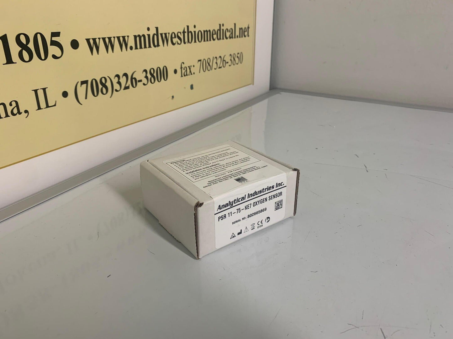 NEW Analytical Industries Oxygen Sensor PSR-11-75-KE7 for Newport HT70 with Free Shipping and Warranty - MBR Medicals