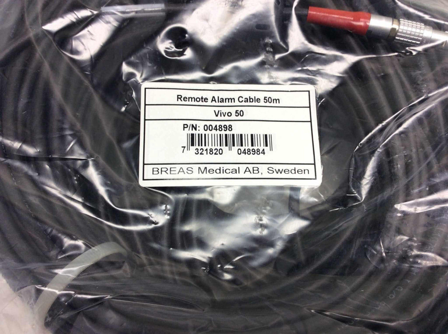 NEW Breas HDM Remote Alarm 50M Cable for the Vivo 50 60 004898 Warranty FREE Shipping - MBR Medicals