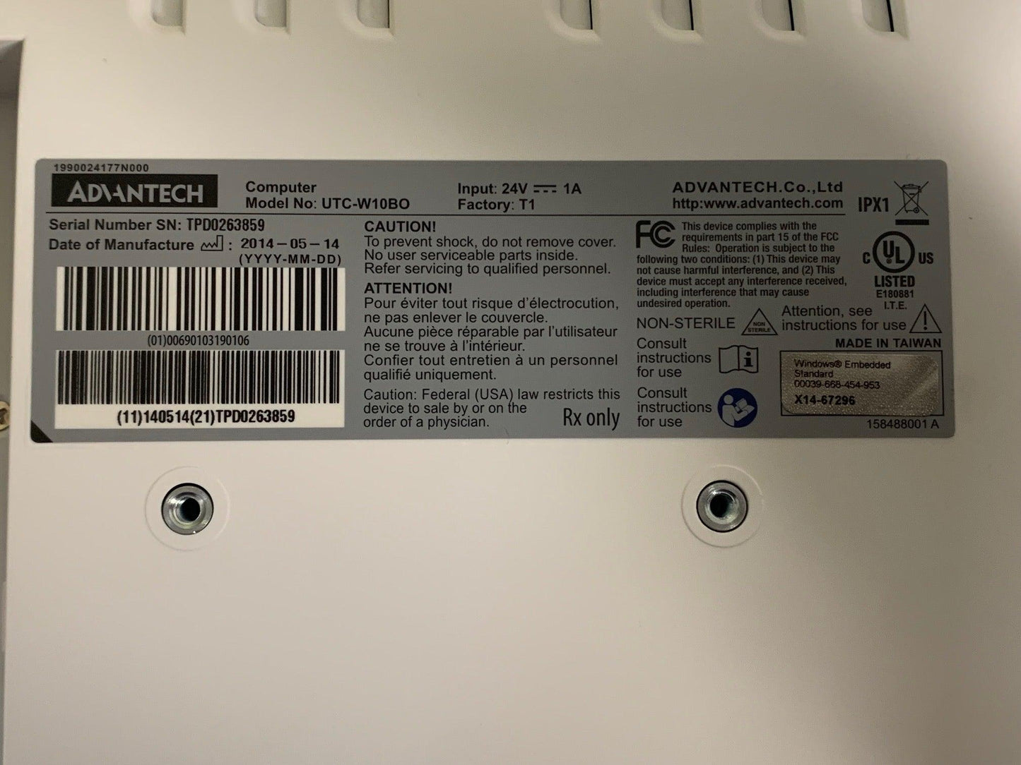 NEW Demo Edwards Lifesciences EV1000 Monitor EV1000M - MBR Medicals