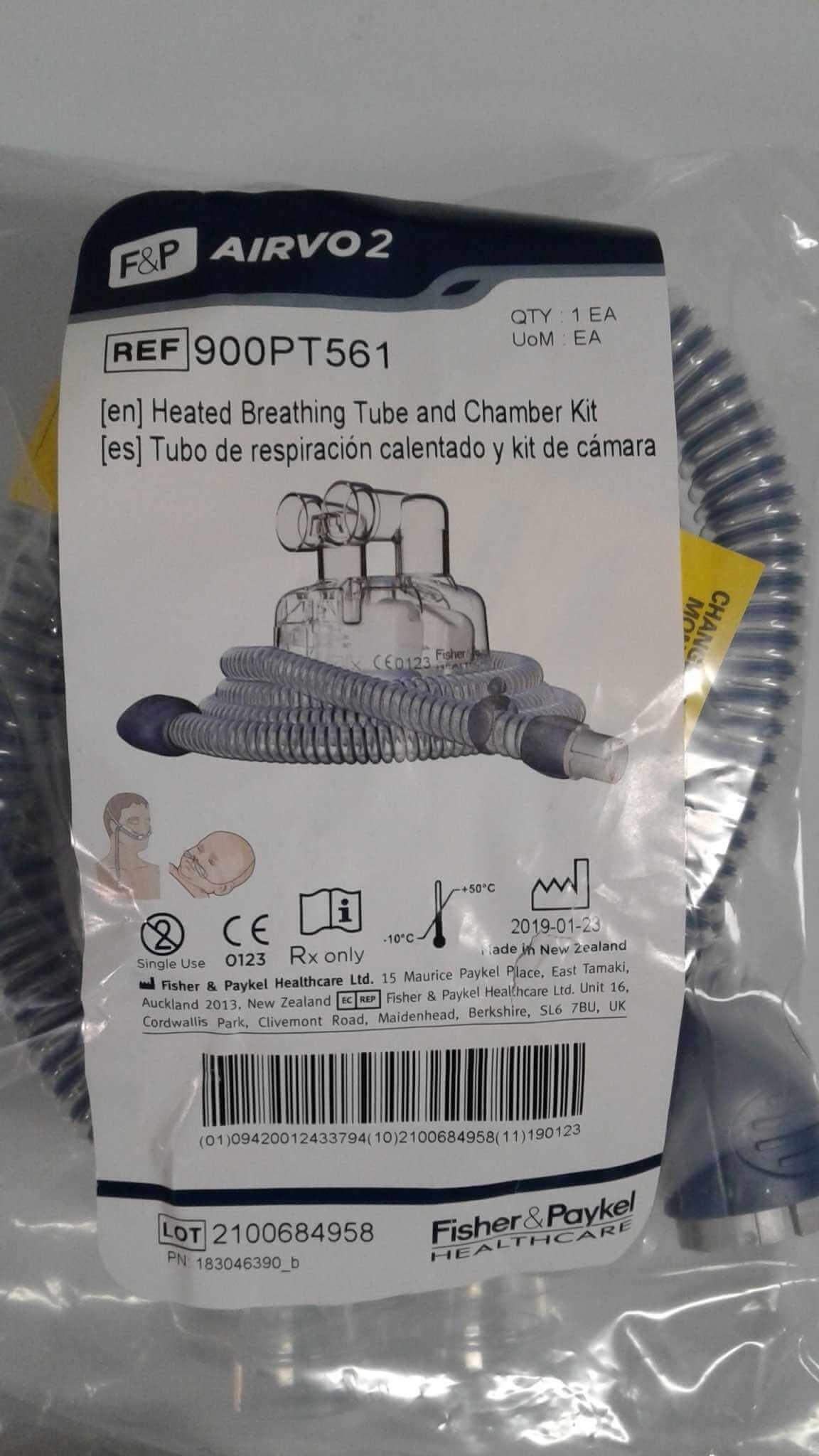 NEW Fisher & Paykel Heated Breathing Tube and Water Chamber Kit 900PT561 FREE Shipping - MBR Medicals