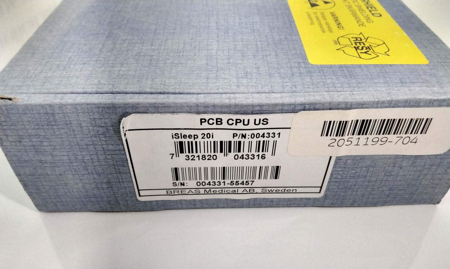 NEW Open Box Breas Medical iSleep 20i PCB Board 004331 with Free Shipping and Warranty - MBR Medicals
