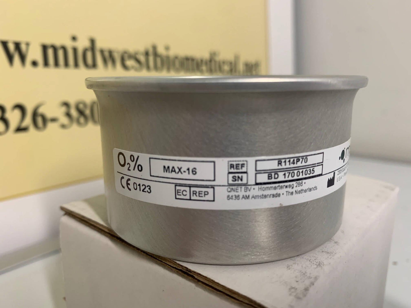 NEW Replacement Cable for Maxtec Max-16 Oxygen Sensor R114P70 with Free Shipping and Warranty - MBR Medicals