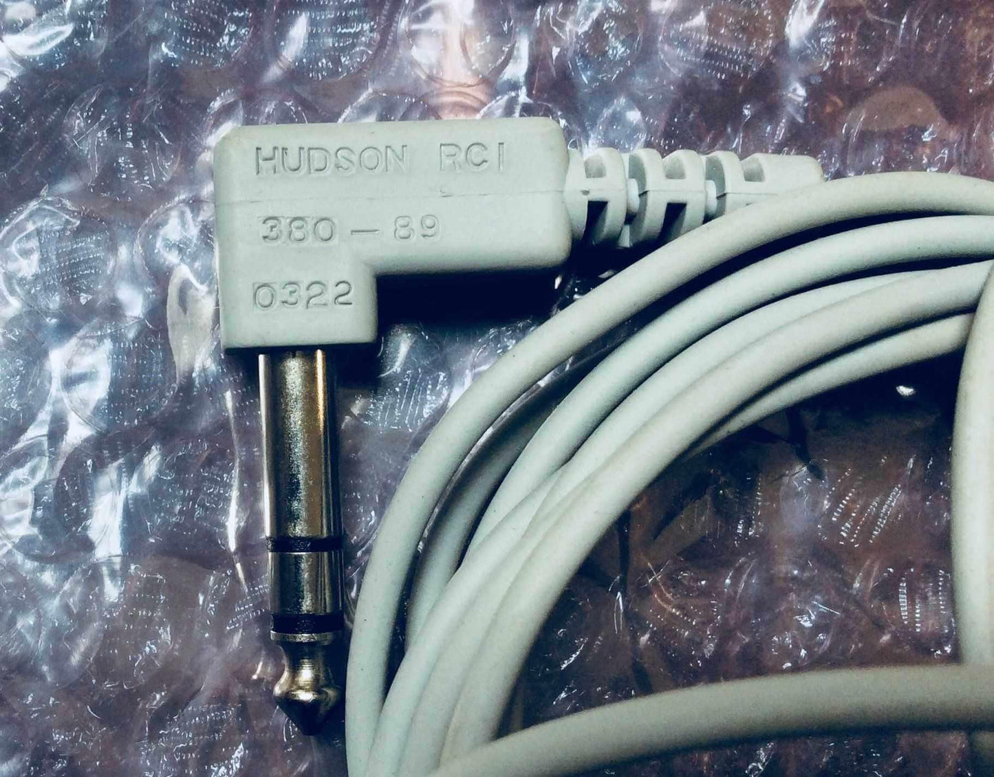 USED Hudson RCI Thermistor Pediatric Temperature Dual Probe 10K 380-89 Warranty FREE Shipping - MBR Medicals