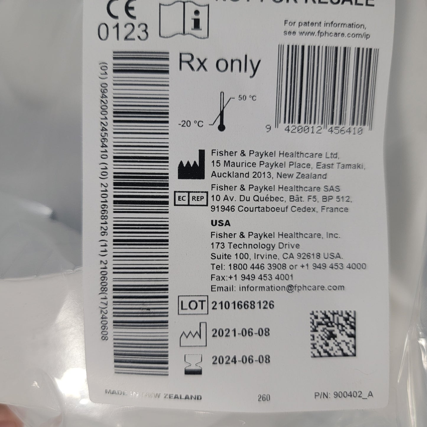 Fisher & Paykel Healthcare F& P Evora Nasal Mask - New