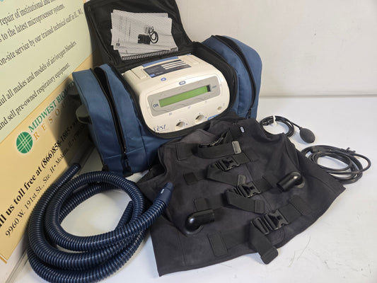 REFURBISHED Hill-Rom The Vest Model 105 Airway Clearance System MFG PN 105000BT