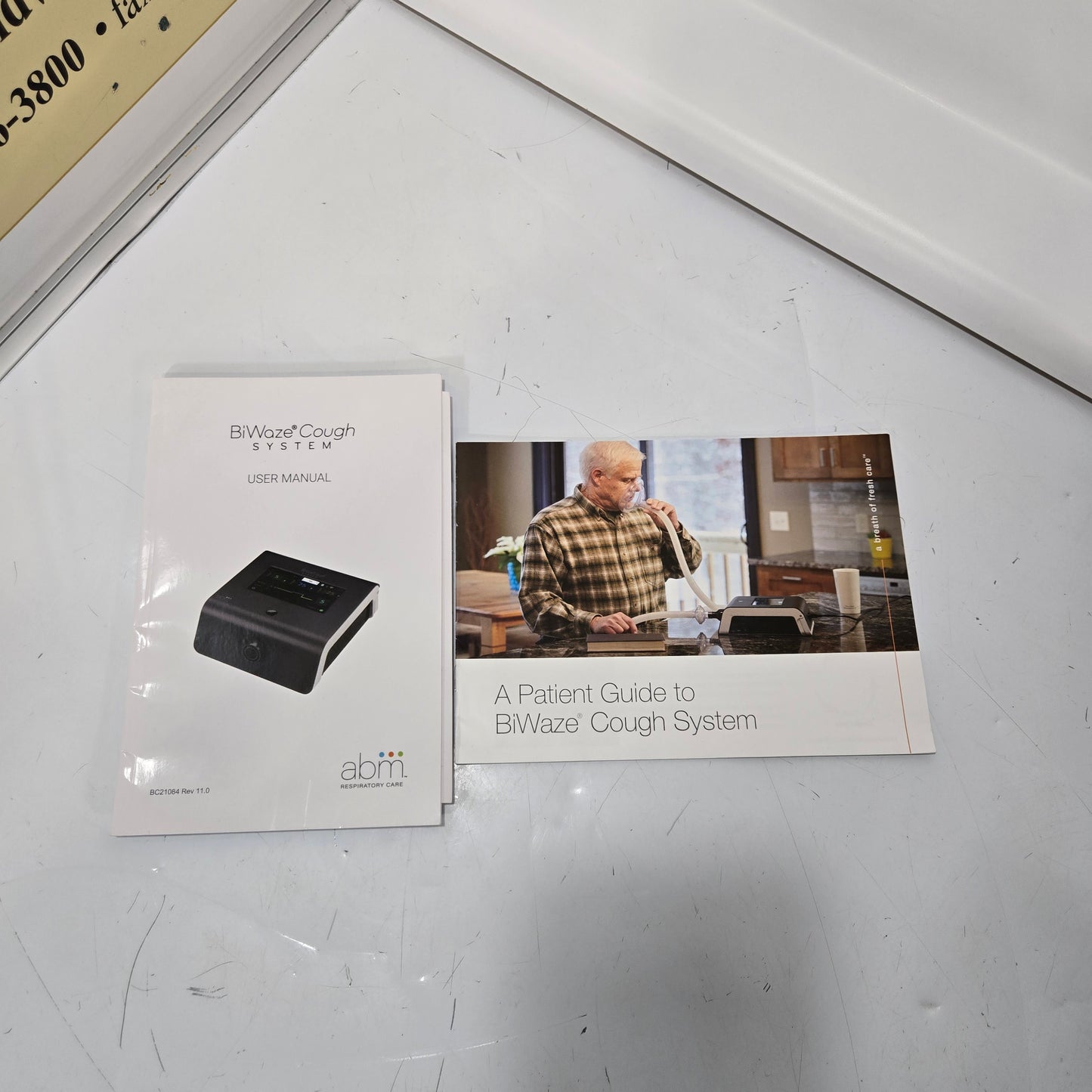 ABM Respiratory Care BiWaze Airway Clearance System BC20113 User Manual