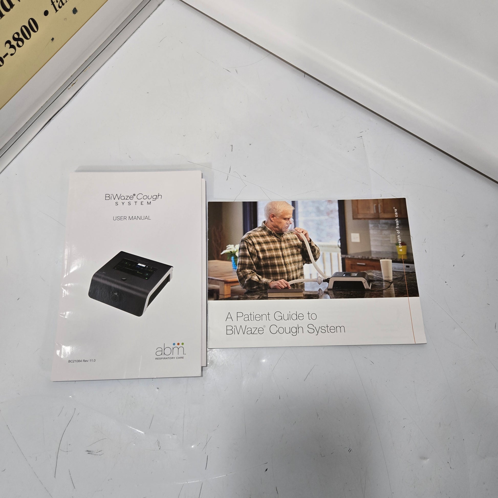 ABM Respiratory Care BiWaze Airway Clearance System BC20113 User Manual