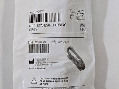 AG_Industries_6_Flexible_CPAP_Standard_Tubing_Grey_MPN_HCG72_Tag
