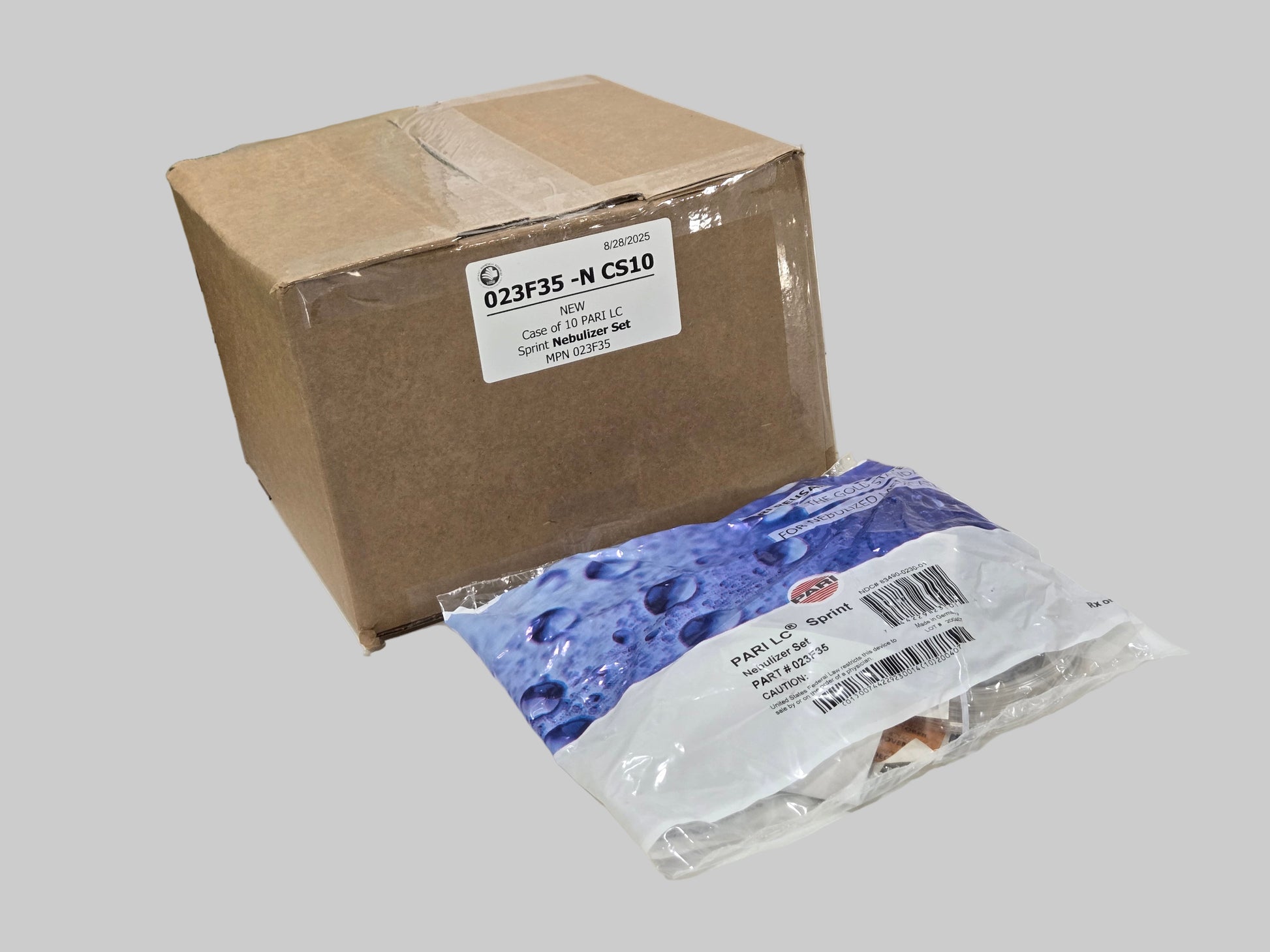 PARI LC Sprint Nebulizer Set 023F35 Case of 10 - New - MBR Medicals