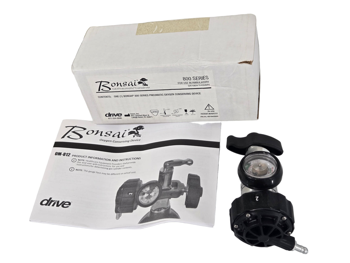 Drive Medical Bonsai Pneumatic Oxygen Conserving Device OM-812 - New