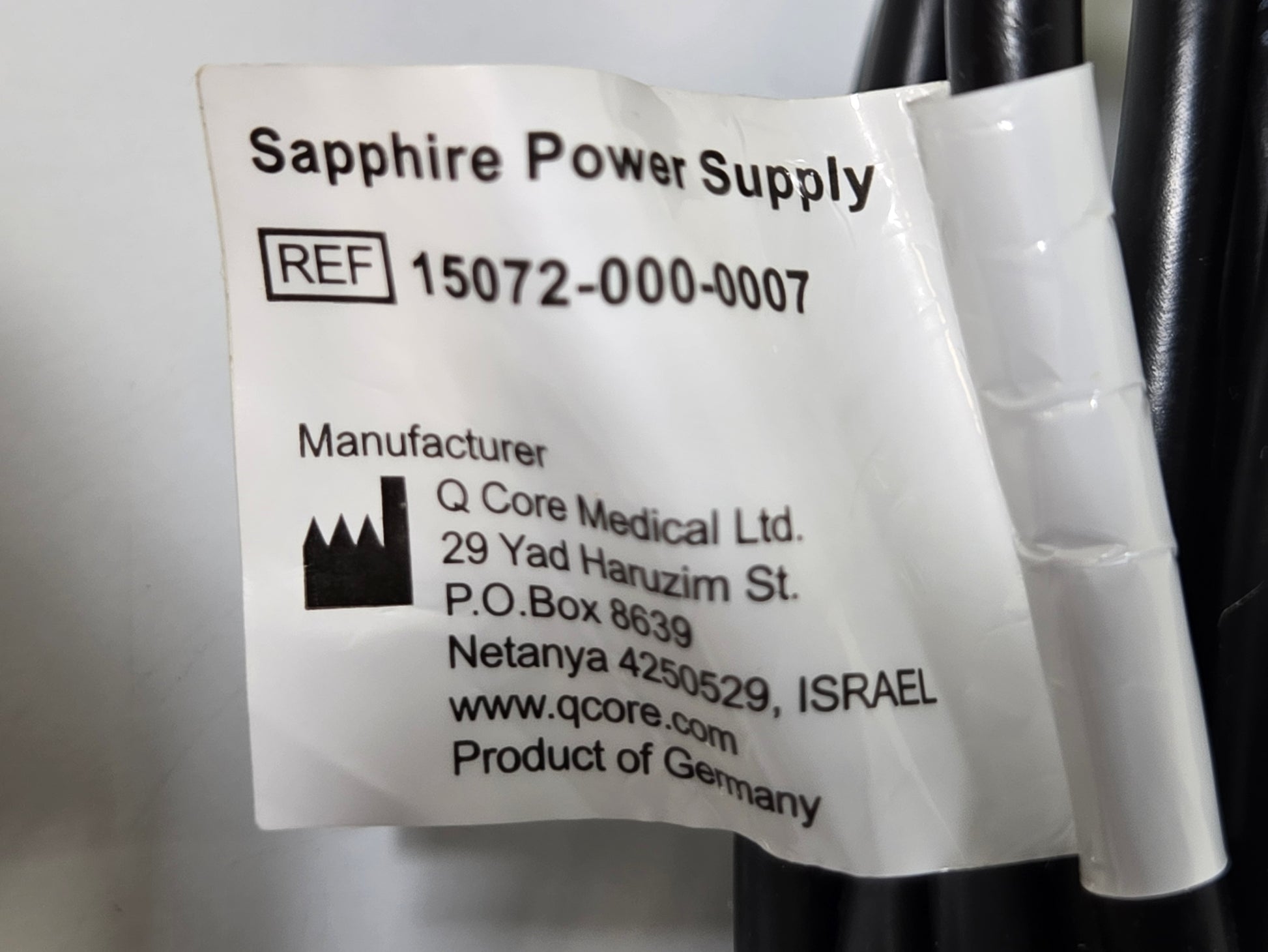 Eitan Medical Sapphire Power Cord 15072