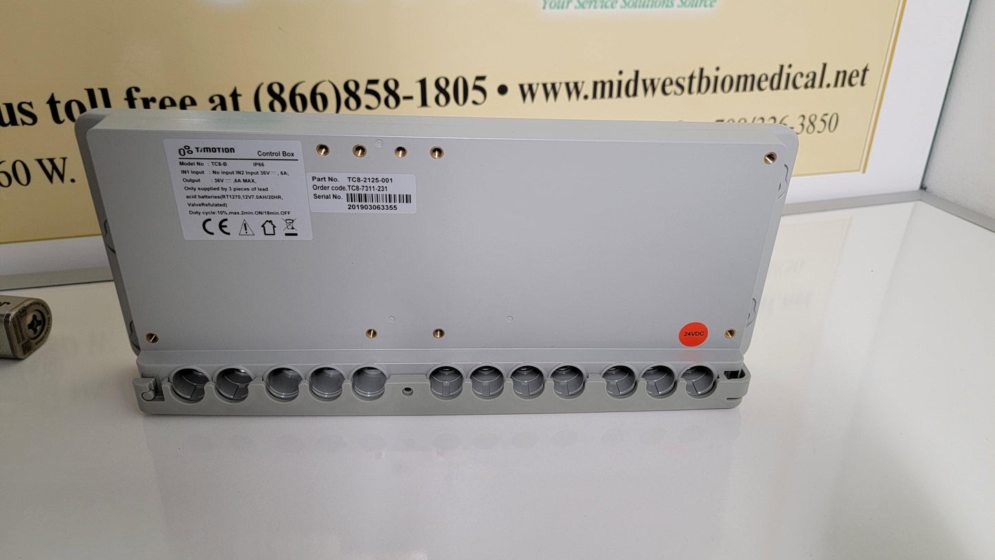NEW TiMotion TC8 Series Electric Actuator Control Box PN TC8-2125-001 - MBR Medicals