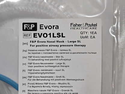Fisher & Paykel Healthcare F& P Evora Nasal Mask - New