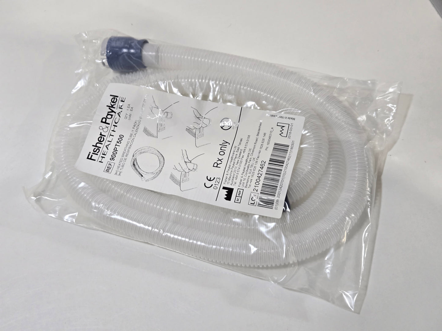 Fisher Paykel myAirvo2 PT100US hose 900PT500