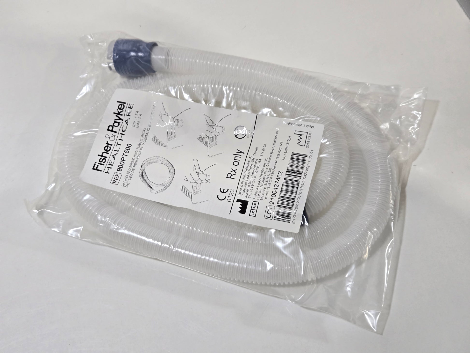 Fisher Paykel myAirvo2 PT100US hose 900PT500