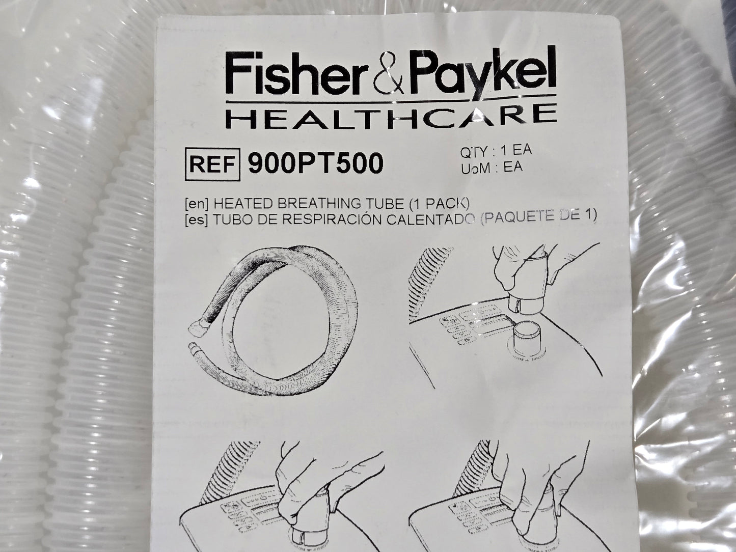 Fisher Paykel myAirvo2 PT100US hose 900PT500