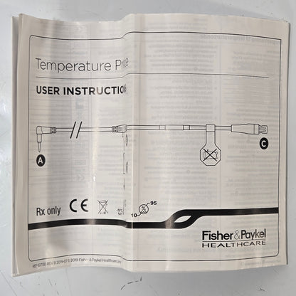 Fisher Paykel 900MR869 OEM Temperature and Flow Probe Instruction Manual