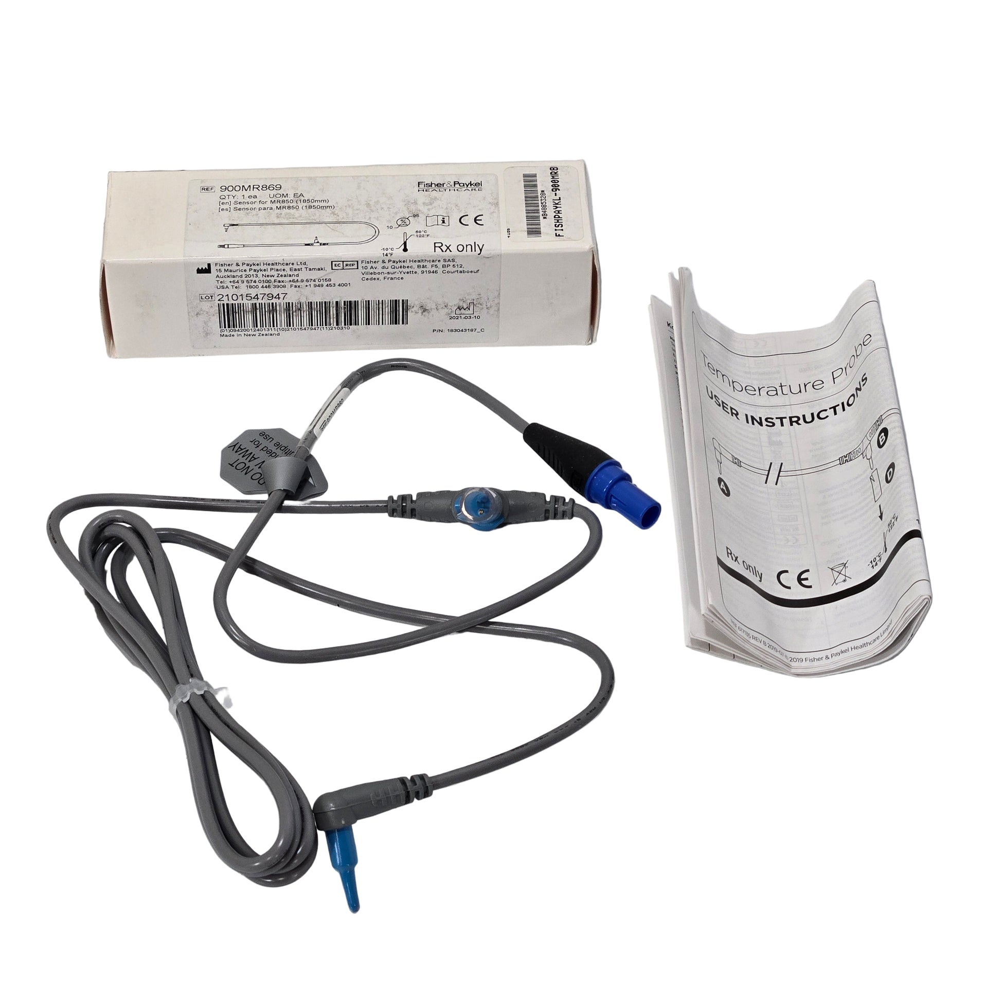 Fisher Paykel 900MR869 OEM Temperature and Flow Probe for MR850 Humidifier