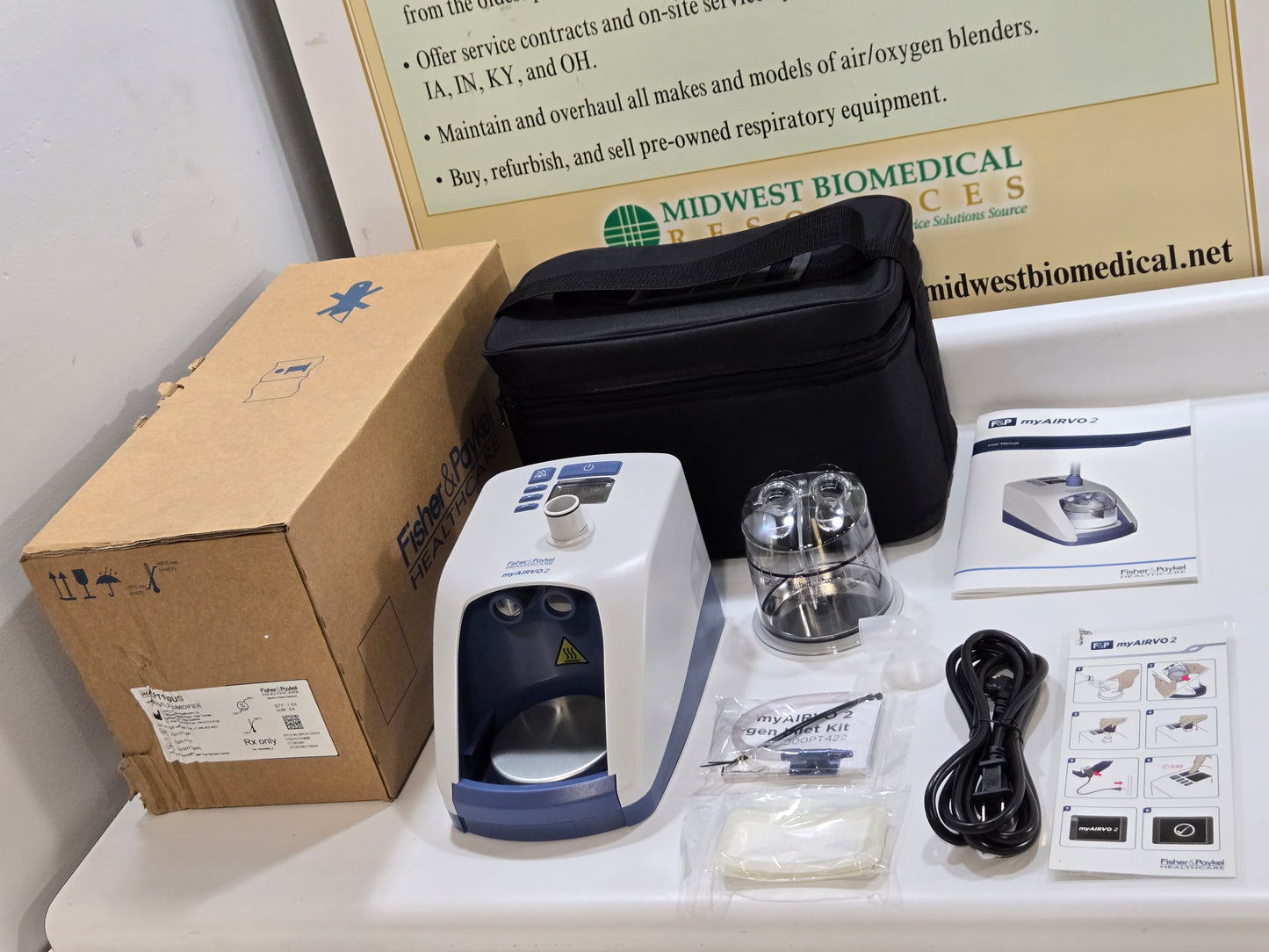 Fisher & Paykel F & P myAIRVO 2 Humidified High Flow System PT100US