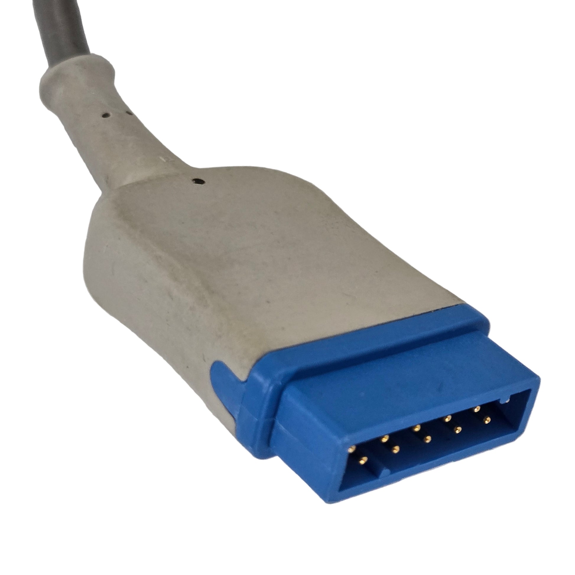 GE Healthcare SpO2 Interconnect cable Nellcor OxiMax 10ft MPN 2021406-001 Plug 1 