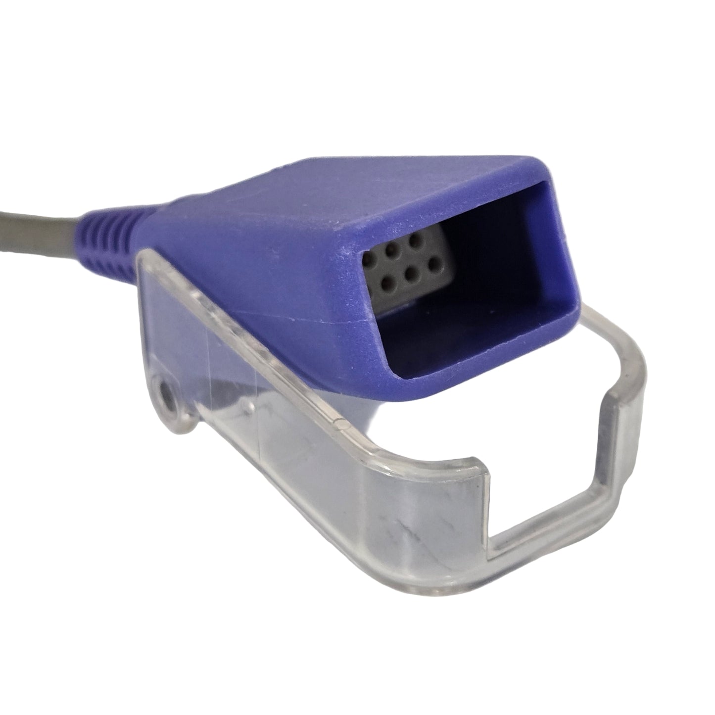 GE Healthcare SpO2 Interconnect cable Nellcor OxiMax 10ft MPN 2021406-001 Plug 2