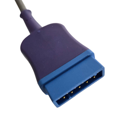 GE Healthcare SpO2 Interconnect cable Nellcor OxiMax 4ft MPN 2021406