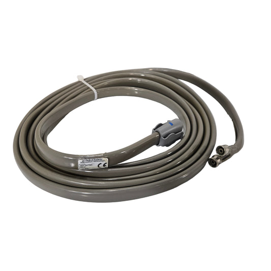 GE Medical Systems Adult Pediatric NIBP Air Hose Screw Connector 12ft MPN 107365
