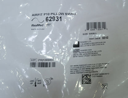 ResMed Nasal Pillow for AirFit P10 Series CPAP Masks - New