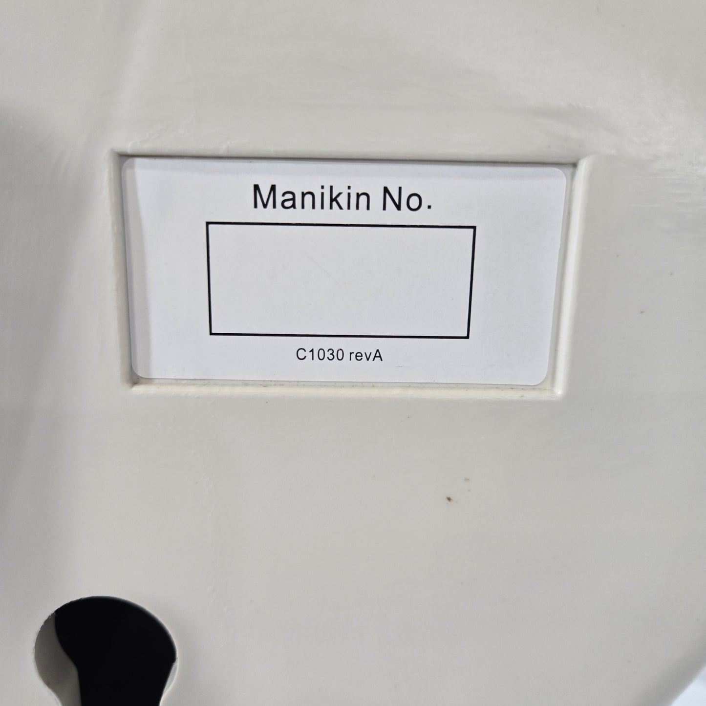 Laerdal Little Anne Adult CPR Training Manikin Dark Skin Non-QCPR 120-03050 Tag