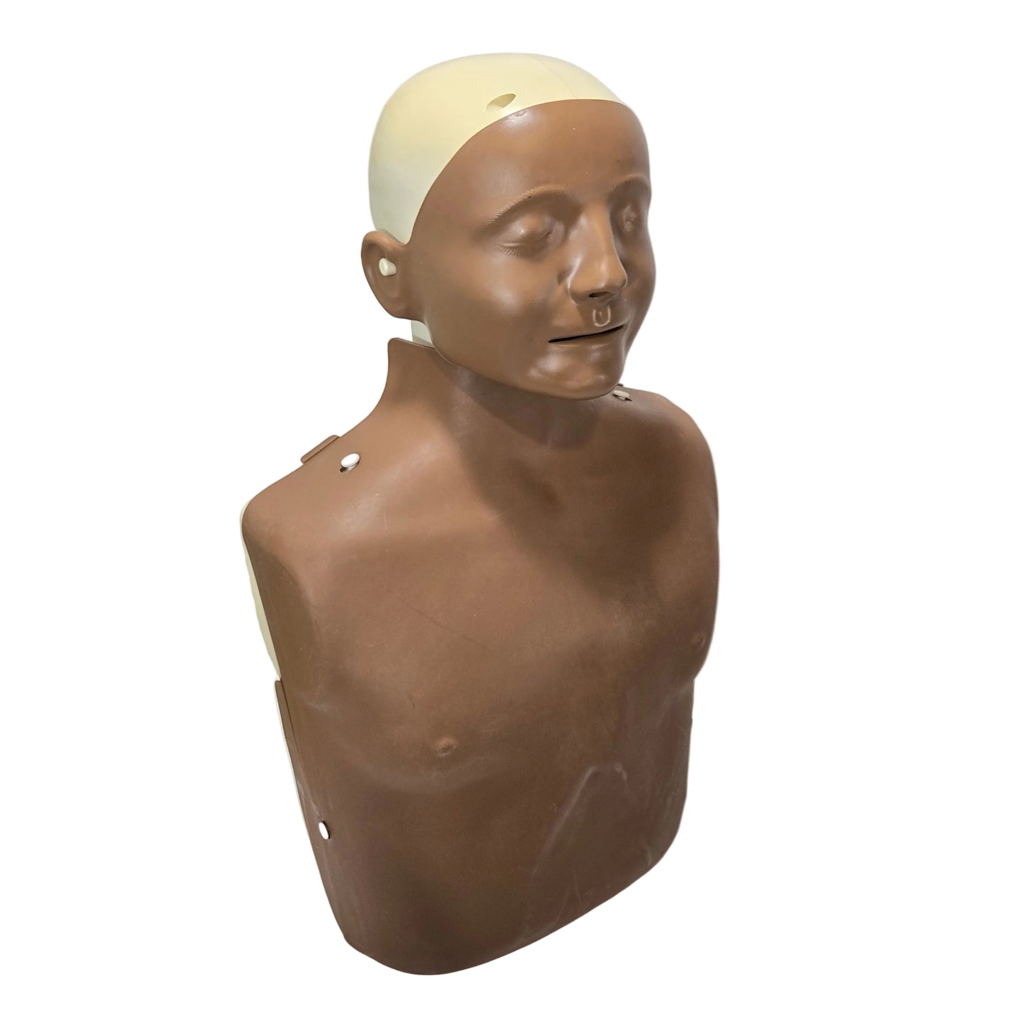 Laerdal Little Anne Adult CPR Training Manikin Dark Skin Non-QCPR 120-03050 3D Right