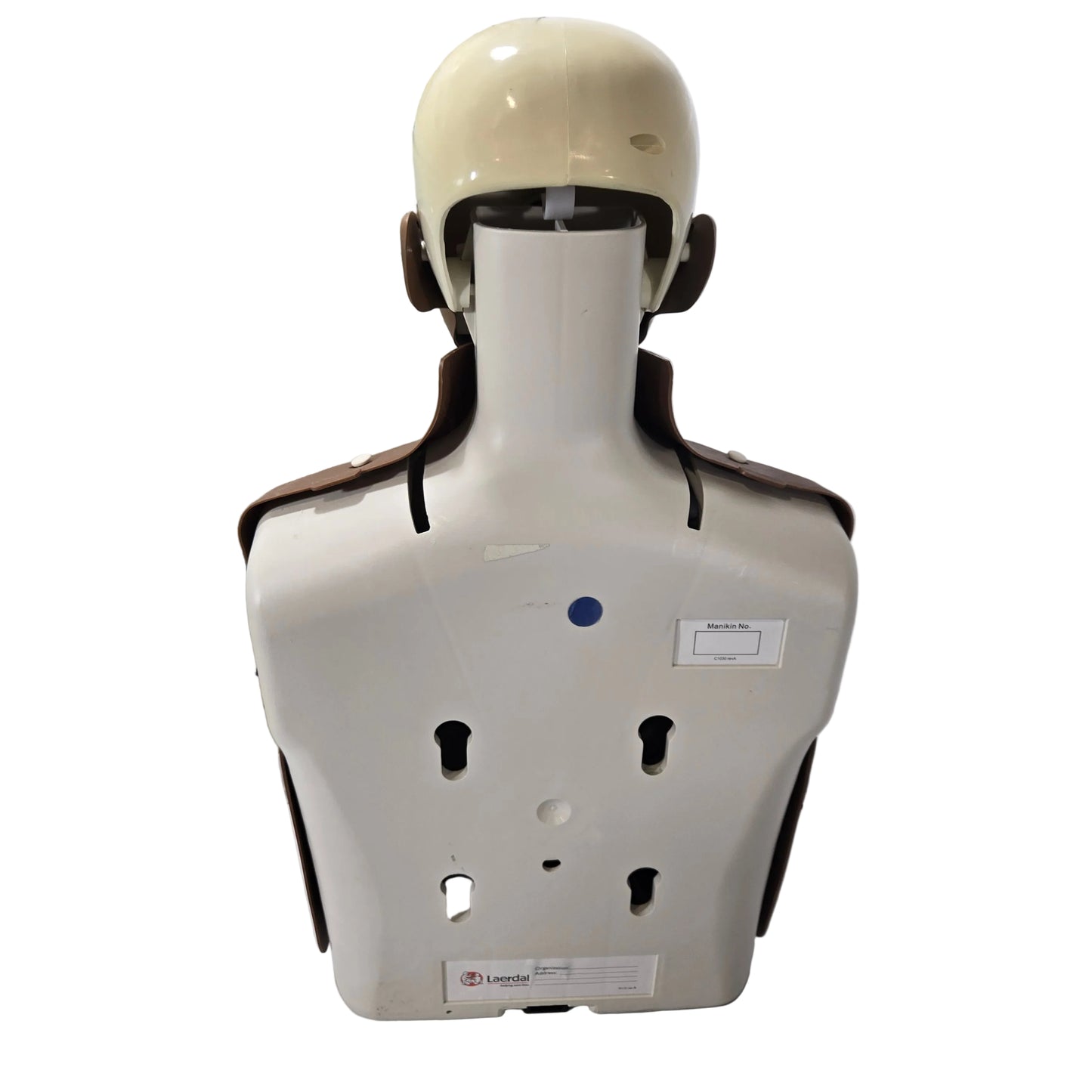 Laerdal Little Anne Adult CPR Training Manikin Dark Skin Non-QCPR 120-03050 Back