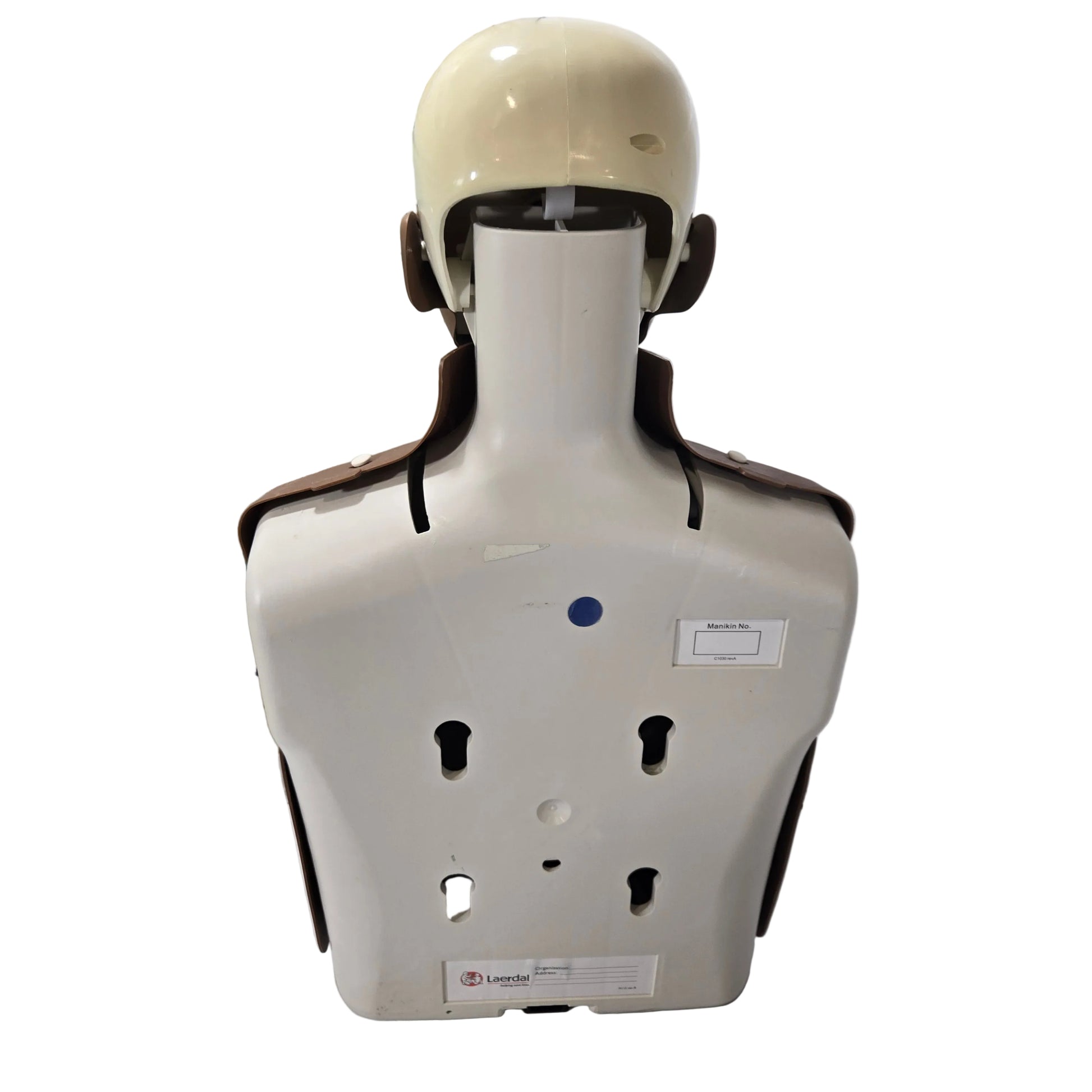 Laerdal Little Anne Adult CPR Training Manikin Dark Skin Non-QCPR 120-03050 Back