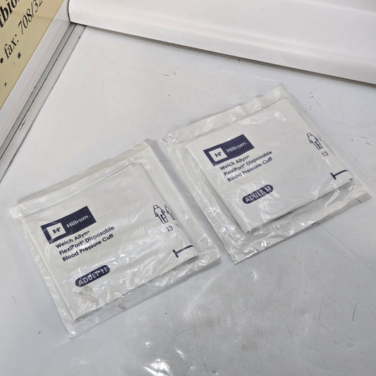 Lot of 2 Hillrom Welch Allyn Blood Pressure Cuff MPN 30503-013A