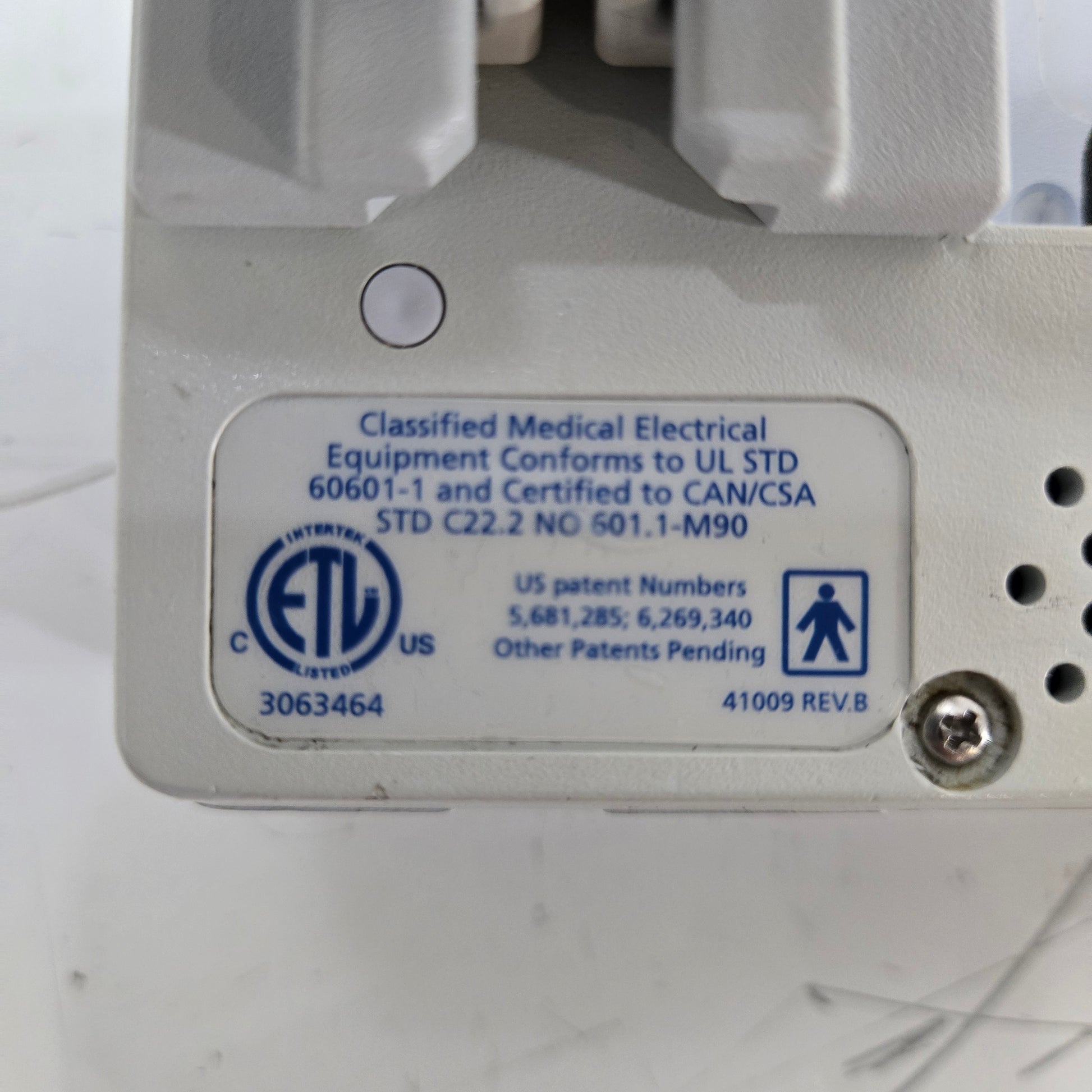 Sigma Spectrum Infusion Pump Tag 2