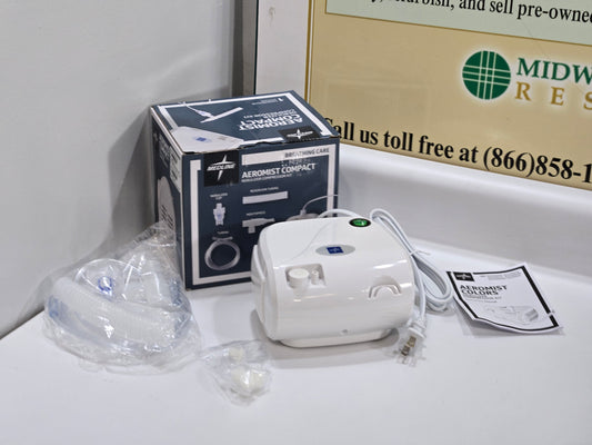 Medline Aeromist Compact Nebulizer Compressor Kit HCS70004 - New