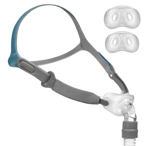 NEW 3B Medical Rio II Nasal Pillows CPAP Mask Interface FitPack with Headgear RII1000 with Free Shipping - MBR Medicals