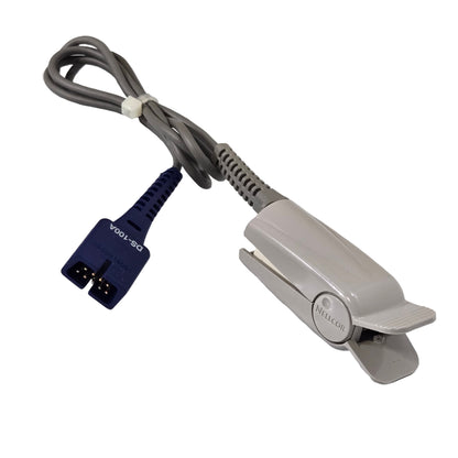 Nellcor Covidien SpO2 Adult Finger Sensor MPN DS100A-1 Back