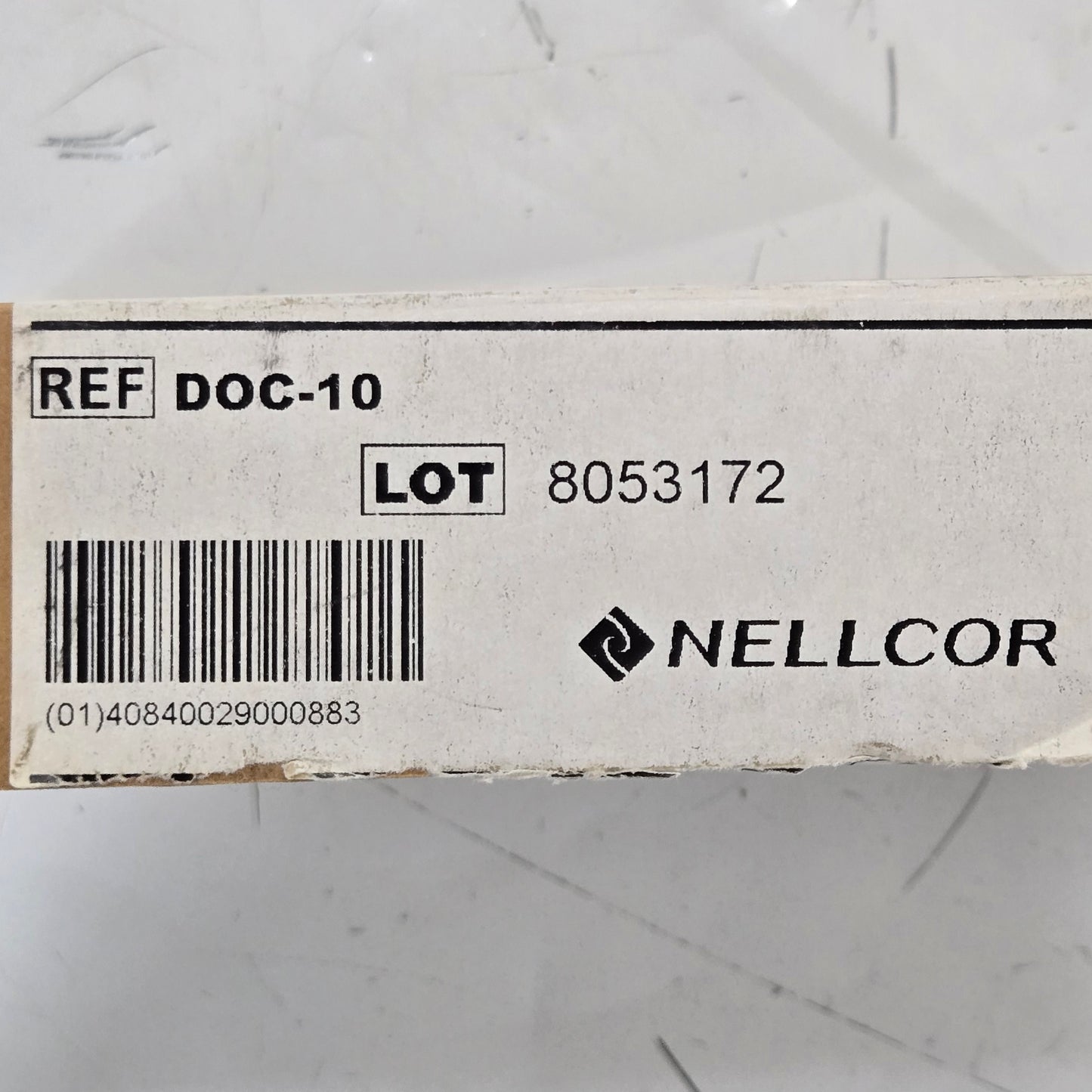 Nellcor Pulse Oximetry Cable MPN DOC10 Tag 2